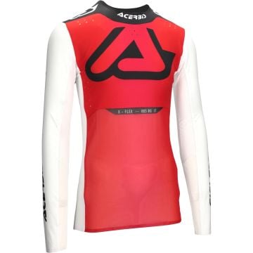 Acerbis X-Flex 2.0 Anaheim Logo Weiß Rot Motocross Jersey