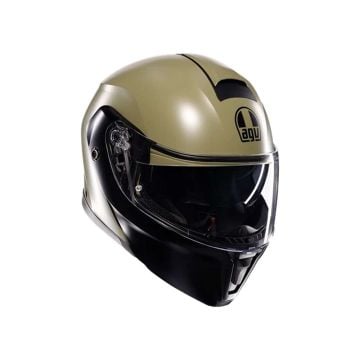 AGV Streetmodular E2206 Mplk Mono Matt Pastello Green Black 010 Modular Helmet