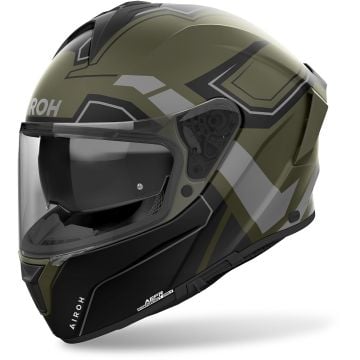 Airoh Spark 2 Dart Verde Militar  Mate Casco Integral