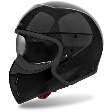 Airoh J 110 Carbon Brillant Casque Jet