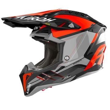 Airoh Aviator 3 Saber Orange Offroad Helmet