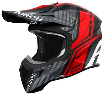 Airoh Aviator Ace 2 Proud Red Matt Offroad Helmet