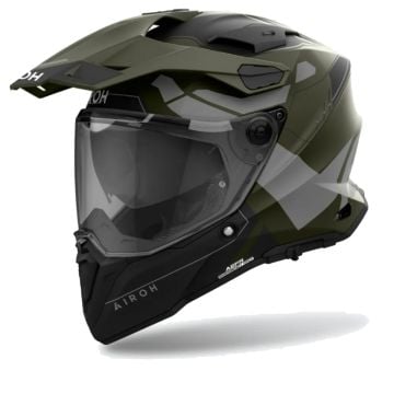 Airoh Commander 2 Reveal Verde Militar  Casco Adventure