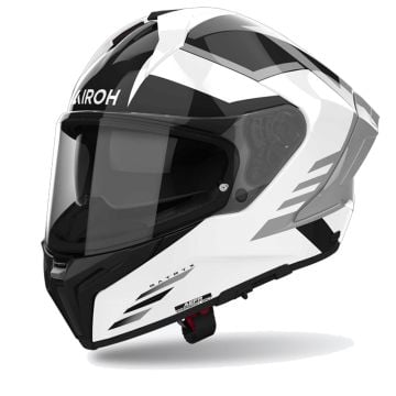 Airoh Matryx Thron Black White Full Face Helmet