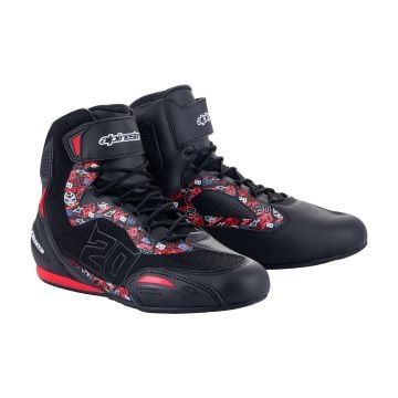 Alpinestars FQ20 Faster-3 Rideknit Black Bright Red