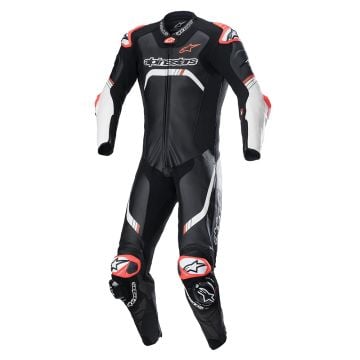 Alpinestars GP Tech V4 Noir Blanc Rouge Combinaison 1 pièce