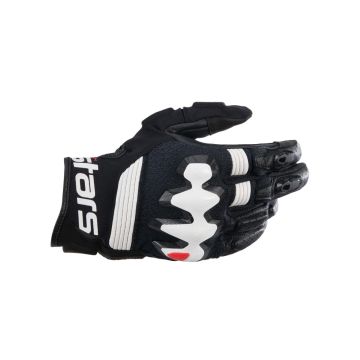 Alpinestars Halo Leather Noir Blanc Gants