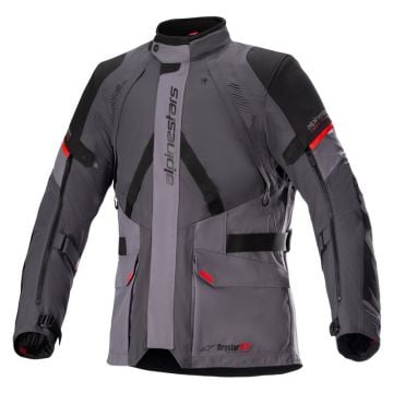 Alpinestars Monteira Drystar Xf Jacket Dark Gray Tar Gray Bright Red