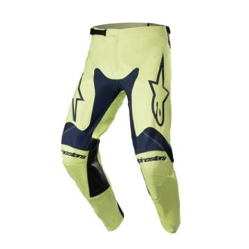 Alpinestars Racer Hoen Night Navy Fluorite Grün Hose