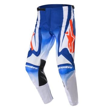 Alpinestars Racer Semi Blau Hot Orange Hose