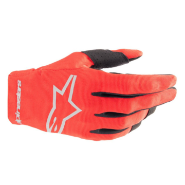 Alpinestars Radar Gloves Mars Red Silver