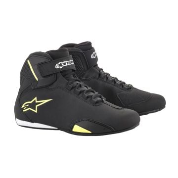 Alpinestars Sektor Shoes Black Yellow Fluo