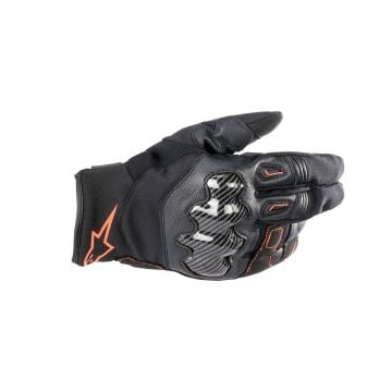 Alpinestars SMX-1 Drystar Gloves Black Fluo Red