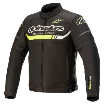 Alpinestars T-SP S Ignition Waterproof Jacket Black Fluo Yellow   