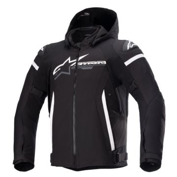 Alpinestars Zaca Waterproof Jacket Black White   