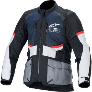 Alpinestars Andes Air Drystar Jacket Deep Blue Black Ice Gray