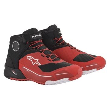 Alpinestars CR-X Drystar Rot Schwarz Schuhe