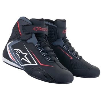 Alpinestars Sektor Waterproof Shoe Black White Gray