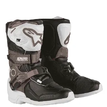 Alpinestars Tech 3S Youth Boots White Black Bright Red