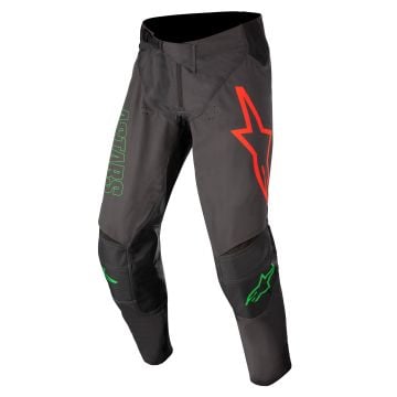 Alpinestars Techstar Phantom Anthrazit Grün Neon Hose