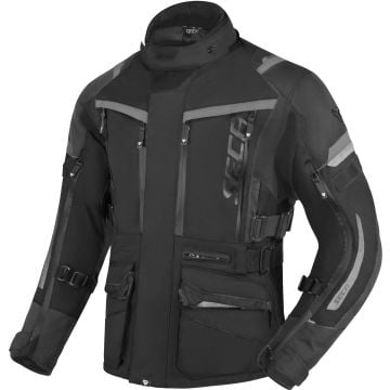 SECA Arrakis III Black Waterproof Textile Jacket