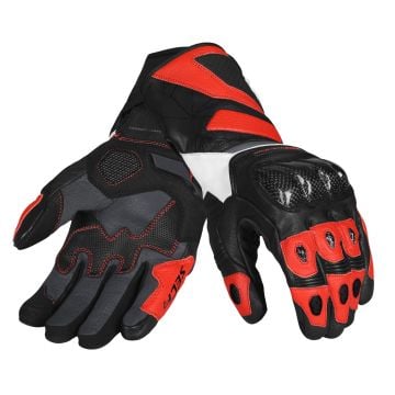 SECA Atom Guantes Negro Rojo