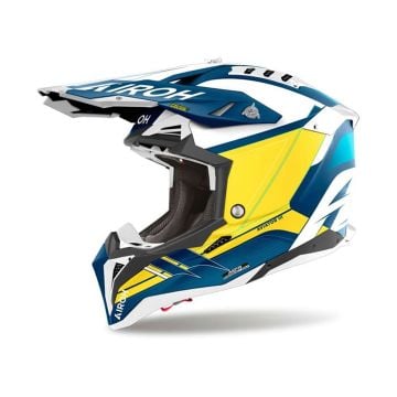 Airoh Aviator 3 Saber Blue Matt Offroad Helmet