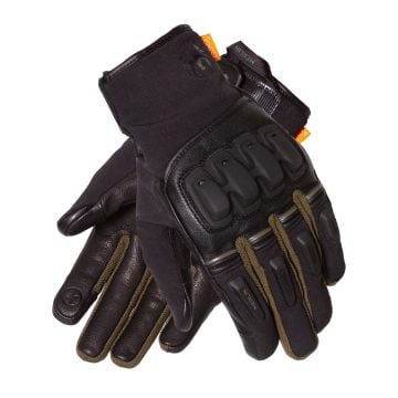 Merlin Jura All Season Hydro D3O® Gants Moto Imperméables Noir Verts
