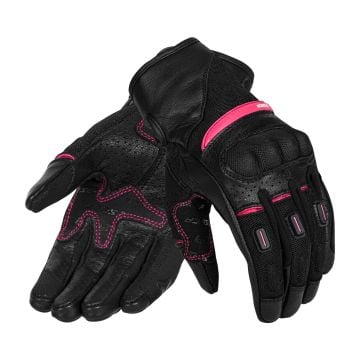 SECA Axis Mesh II Ladies Black Pink Gloves