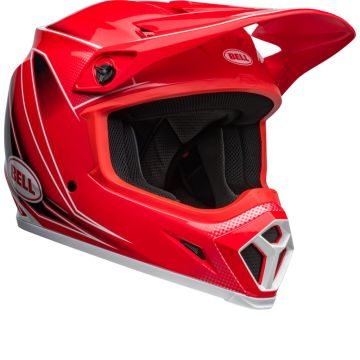 Bell MX-9 MIPS Zone Red Full Face Helmet