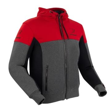 Bering Hoodiz Vented Anthracite Red Jacket