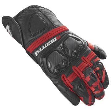 Bogotto Grand Champ Motorcycle Gloves Black Red 