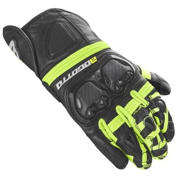Bogotto Grand Champ Motorcycle Gloves Black Yellow 