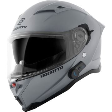 Bogotto H153 BT Grey Bluetooth Helmet