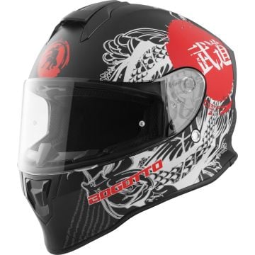 Bogotto H151 Shinee Weiß Rot Helm
