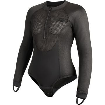 Pando Moto Bia Mesh Mujer Negro Capa Base Protectora / Body