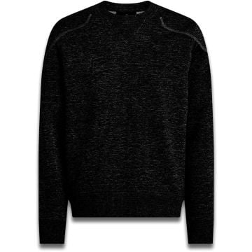 Belstaff Airshield Black Motorcycle Pullover