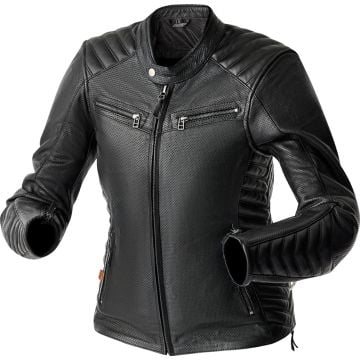 RST Roadster Air D3O Chaqueta de cuero para moto para mujeres