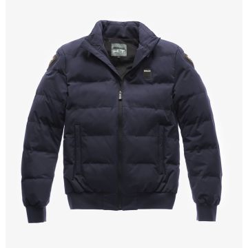 Blauer Jacket College Jacket Solid Blue   