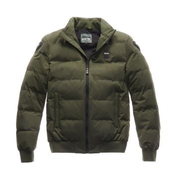 Blauer Jacket College Jacket Solid Green   