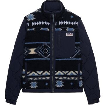 Superdry & Co Fleece Onion Quilt Hybrid Jacket