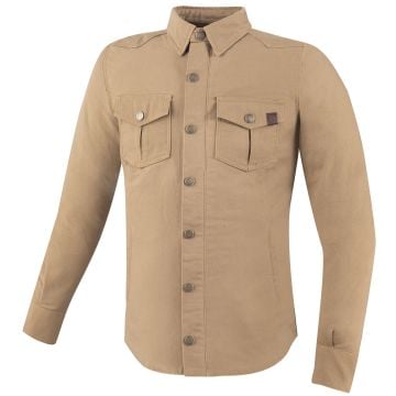 Bogotto Furrow Brown Motorcycle Riding Shirt
