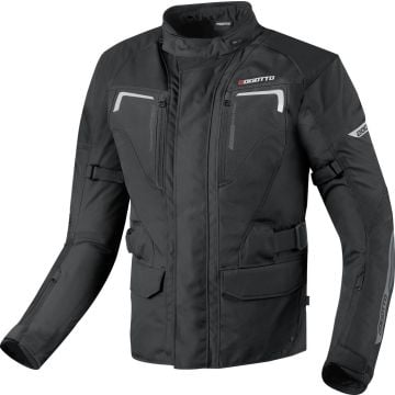 Bogotto Aveno 3in1 Waterproof Motorcycle Textile Jacket Black 