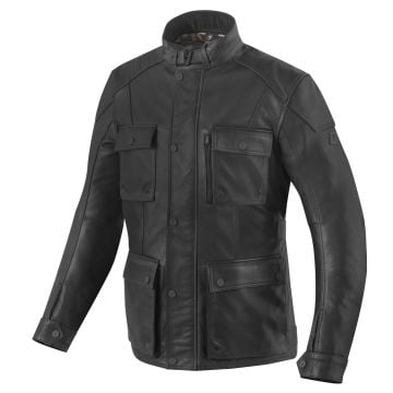 Bogotto Bristol NG Motorcycle Leather Jacket Black 