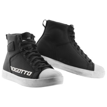 Bogotto Iniego Black Motorcycle Shoes