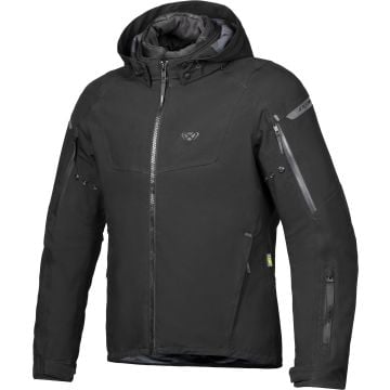 Ixon Burning Black Waterproof Textile Motorcycle Jacket
