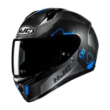 HJC C10 Aspa Black Grey Blue Full Face Helmet