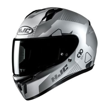 HJC C10 Aspa Black Grey Silver Full Face Helmet