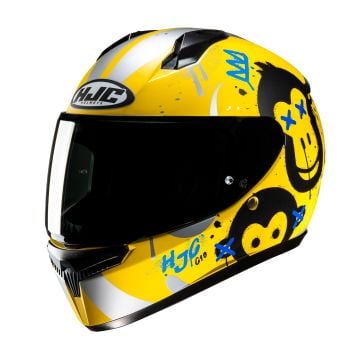 HJC C10 Geti Black Yellow Full Face Helmet
