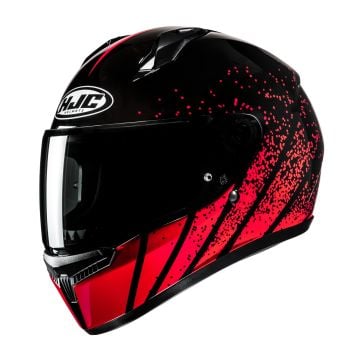 HJC C10 Haven Black Red Full Face Helmet